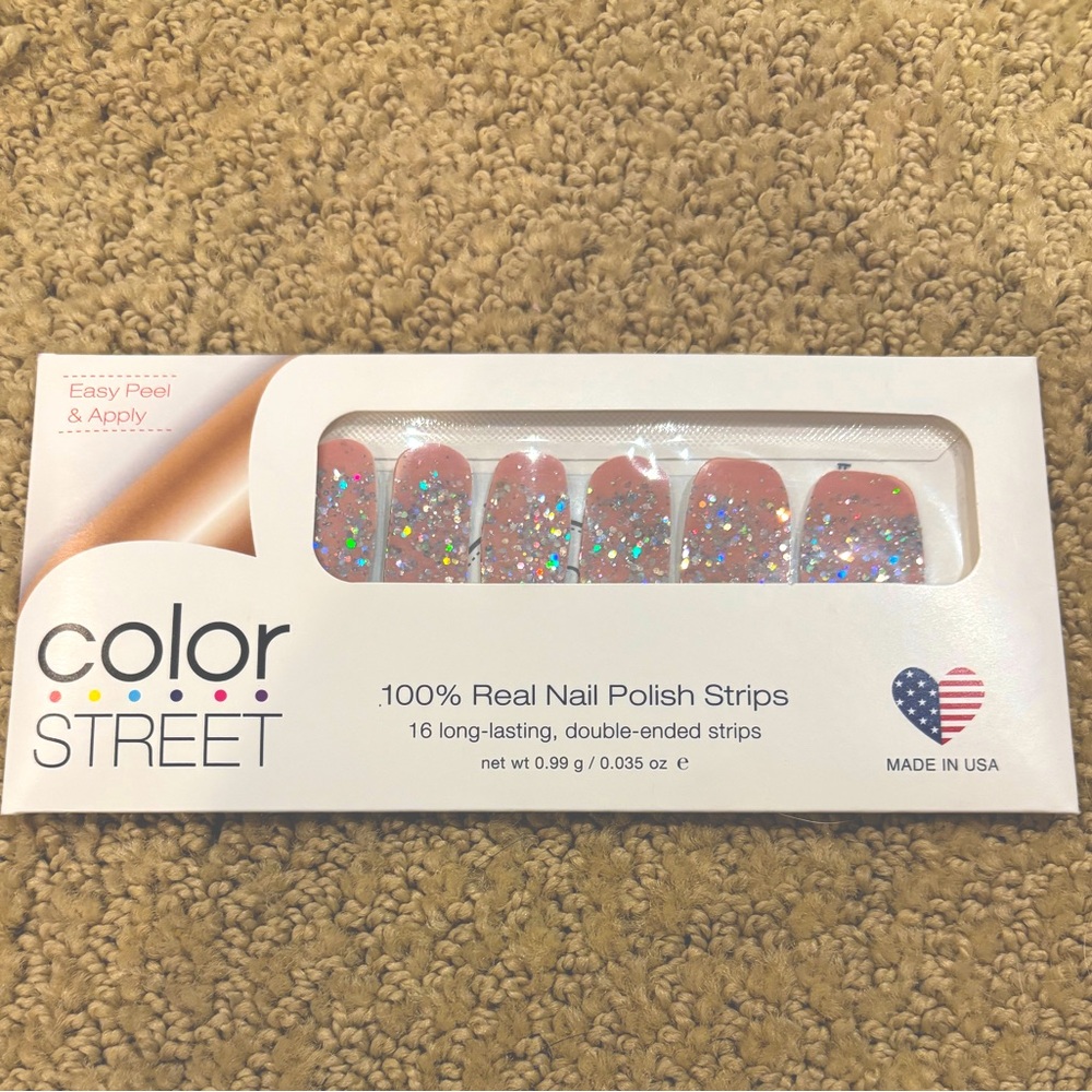 Color Street Paris Couture‎ Retired Nail Strips NWT